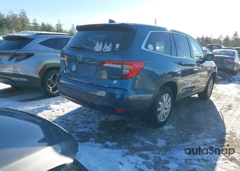 2019 Honda Pilot Lx z USA, uszkodzony, nr VIN 5FNYF6H17KB098949